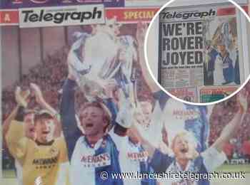 Blackburn superfan frames Lancashire Telegraph front pages from year Rovers won league