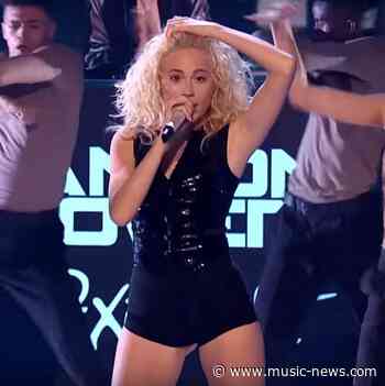 Pixie Lott has been busily working on her new album amid the coronavirus lockdown