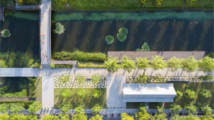 Former Shanghai airport transformed into Xuhui Runway Park