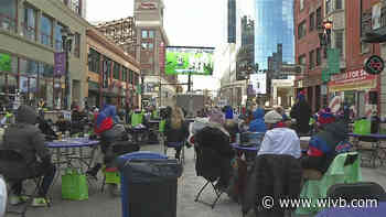Chippewa Street restaurants get a boost in business during outdoor Bills viewing party