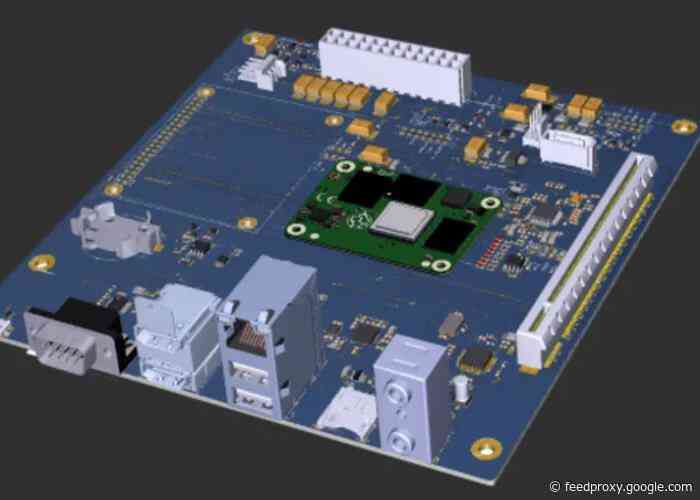 Raspberry Pi Compute module transformed into mini-ITX motherboard