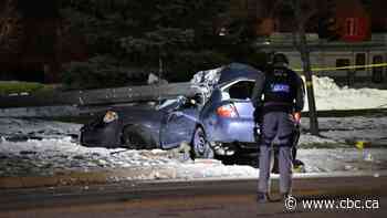 Woman dead, male taken to hospital after Mississauga crash
