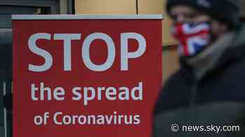 COVID-19: UK records another 563 coronavirus deaths and 54,940 new cases - Sky News