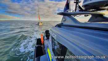 Sailor rescued after drifting across Channel for three days without power