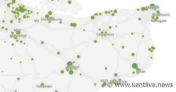Kent coronavirus map shows the areas where the most people have died from COVID-19 - Kent Live