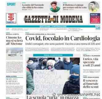 Gazzetta di Modena: "La notte del Sassuolo che sfida la Juventus" - Sassuolonews.net
