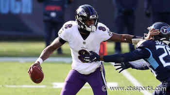 Lamar Jackson has second-longest touchdown run by a quarterback in NFL playoff history with 48-yard score