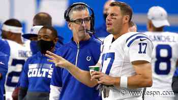 Reich says he wants Rivers to be Colts' QB in '21