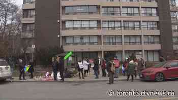 'Please help': Protest held outside Toronto long-term care home with deadly outbreak