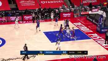 Joe Ingles with a 2-pointer vs the Detroit Pistons