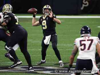 Santos de Drew Brees doman a los Osos en playoffs - Excélsior