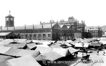 Stalls galore were at the heart of Blackburn's old market