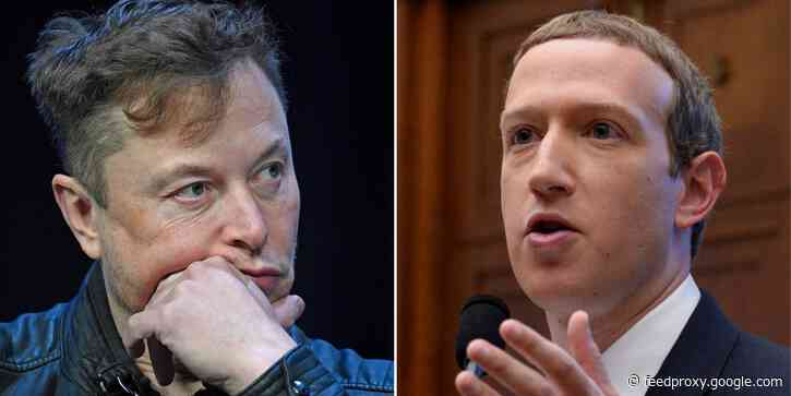 Elon Musk made a jab at Facebook, linking the rampage at the Capitol to the social network. It's the latest insult in a years-long feud between Musk and Mark Zuckerberg.