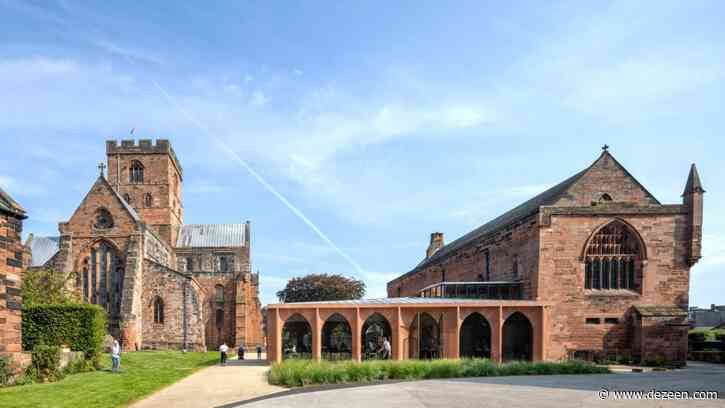 Feilden Fowles adds pointed arch extension to Carlisle Cathedral's fratry