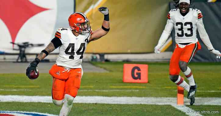 Browns stun Steelers early, hold on for 48-37 playoff victory