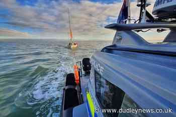 Sailor rescued after drifting across Channel for three days without power - Dudley News