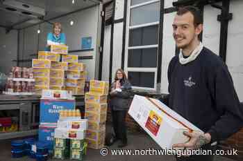 Cheshire Food Hub in Northwich gets HUGE donation at a busy time - Northwich Guardian