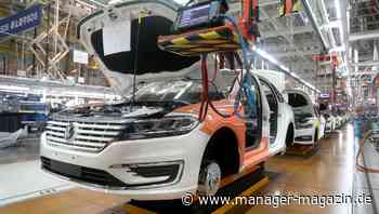 China: Autoverkäufe sinken 2020 das dritte Jahr in Folge