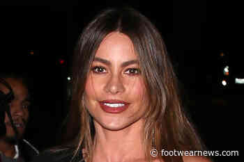 Sofia Vergara Debuts Her ‘Weekend Sweater’ in Walmart Jeans & the Chunkiest Sneakers - Footwear News