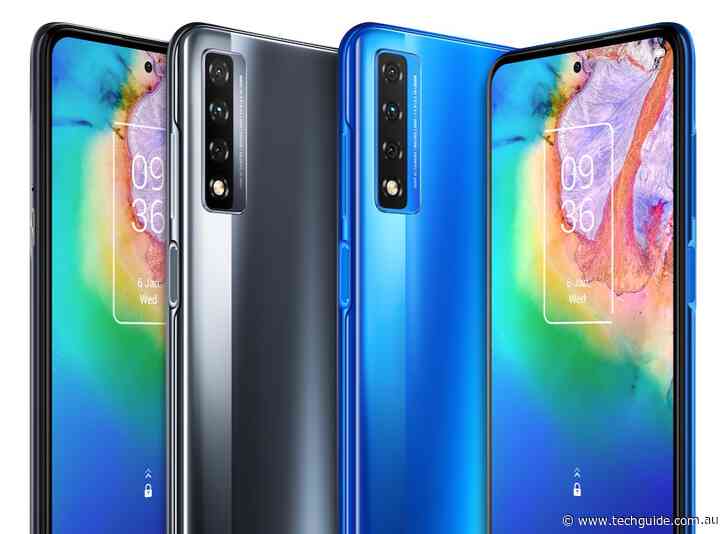 TCL showcases new 5G 20 Series smartphones and a tablet with a paper-like display