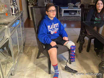 Gavin Strong: Lewiston boy hits the ground running