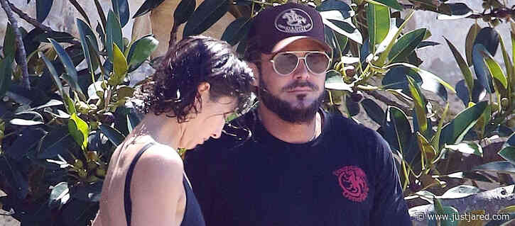 Zac Efron & Girlfriend Vanessa Valladares Enjoy a Beach Day Together in Rare New Photos