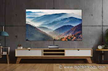 Hisense’s TriChroma Laser TV produces an insane amount of colors