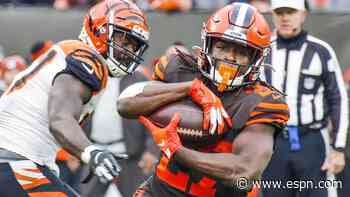 Reid, Chiefs prepare to face former star RB Hunt