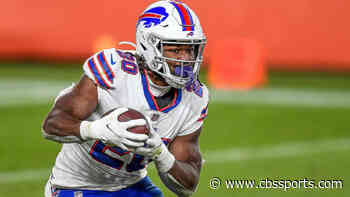 Bills lose rookie running back Zack Moss for rest of playoffs due to an ankle injury, per report