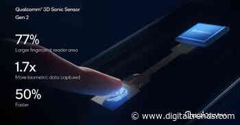 Qualcomm’s long-awaited second-gen 3D Sonic fingerprint sensor is 50% faster