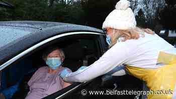 Ballynahinch woman Mona Carlisle receives Covid-19 vaccine just weeks before 100th birthday