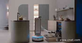 Samsung's newest lineup of CES robots includes a butler to pick up your messes video     - CNET
