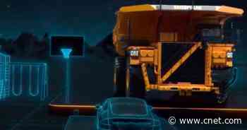 Autonomous mega-trucks roar into CES 2021     - CNET