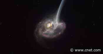 ALMA telescope spots ancient galaxy collision spewing titanic amount of gas     - CNET