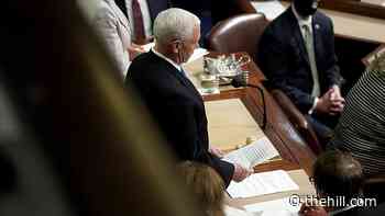 Pence's relationship with Trump fractures in final days