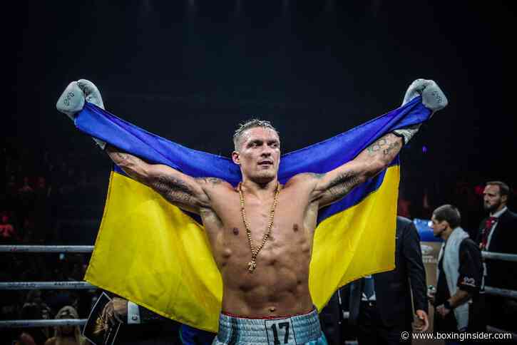 Alexander Krassyuk, manager Of Oleksandr Usyk, Expects Him To Challenge For A World Title This Spring
