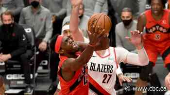 Raptors come up short against Trail Blazers, suffer 2nd straight 1-point loss