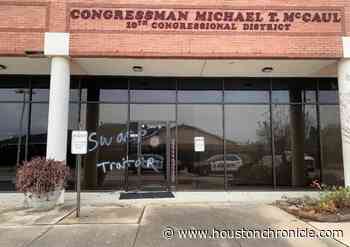Congressman Michael McCaul’s Houston-area office vandalized - Houston Chronicle