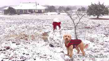 Your photos and videos of snow that fell in southeast Texas Sunday - KHOU.com