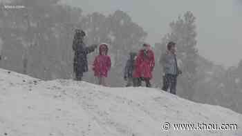 Beautiful photos and video: Scenes from Texas as it became a winter wonderland - KHOU.com