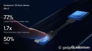 Qualcomm 3D Sonic Sensor Gen 2 Ultrasonic Fingerprint Reader Unveiled, May Debut on Samsung Galaxy S21 Series