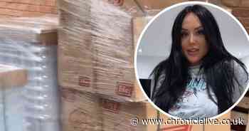 Charlotte Crosby teases "huge project" at her Houghton mansion