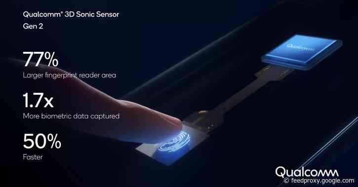 Qualcomm unveils larger and faster in-screen fingerprint reader, coming to smartphones this year