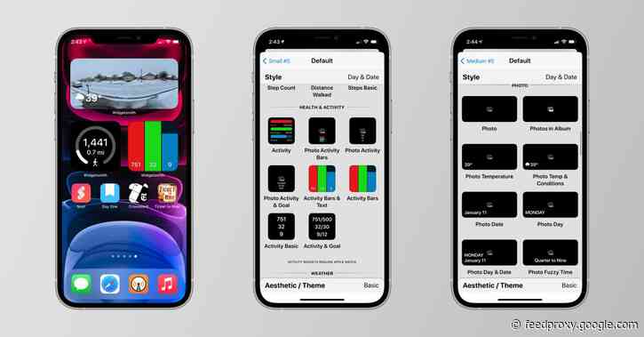 Widgetsmith for iOS updated with new health and fitness widgets for your iPhone’s home screen