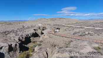 New Drone Video Shows Wyoming's Sweet Red Gulch Dinosaur Site