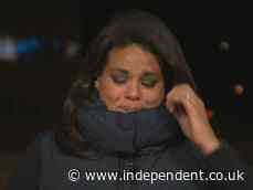 CNN reporter breaks down in tears live on air over Covid crisis in Los Angeles