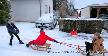 Viel Schnee fiel im Kreis Neunkirchen - Saarbrücker Zeitung