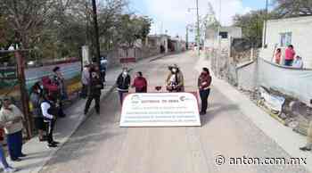 Elvia Montes hace entrega de obras en cabecera municipal y Villa Progreso - Anton Noticias