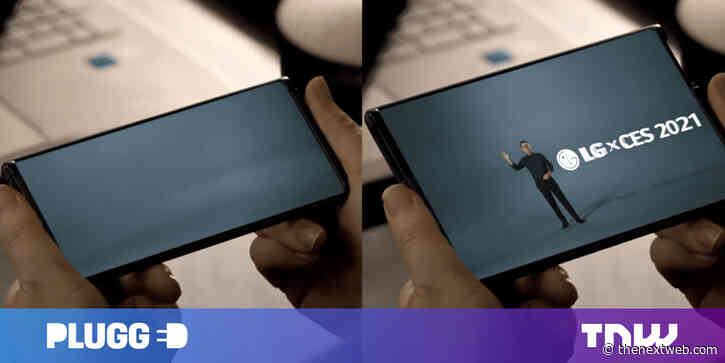 LG will release its shape-shifting “rollable” phone this year