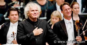 Simon Rattle to Leave the London Symphony for Munich - The New York Times